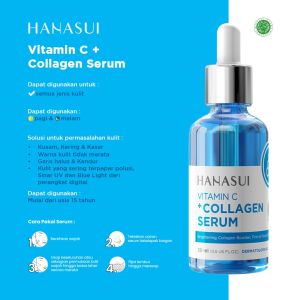HANASUI face serum acne gold collagen vitamin c 20 ml