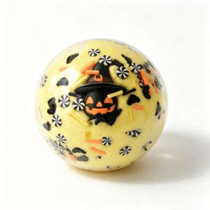 RD5BA7 Slow Rebound Squishy Ball Handmade Slow Rising Squeeze Toy Fun Squeeze Soft Squeeze Fidget Toy Halloween Party