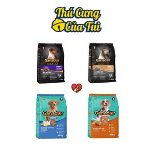 Thức Ăn Cho Chó Lớn Ganador Adult Hạt Khô Vị Gà Cá Hồi Gói 400g - Thú Cưng Của Tui