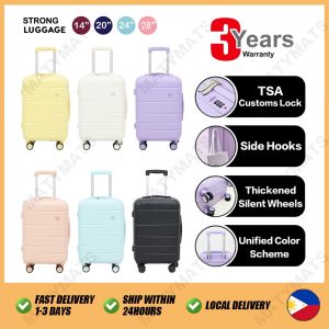 14/20/24/28 Inch Luggage Travel Bag TSA Customs Lock Hand Carry Luggage 4 Wheels 360 Waterproof Suitcase