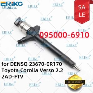 095000-6910 Diesel Injector Sprayer 095000-6911 Fuel Injection Nozzle for DENSO 23670-0R170 Toyota Corolla Verso 2.2 2AD-FTV