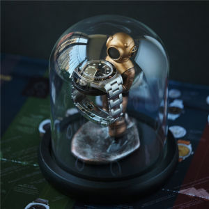 Vintage Diver Watch Jewelry Case Storage Display Stand Holder Decoration