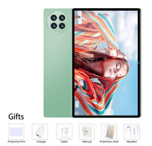 Yookie Smart Tab Android Tablet 5G/Wi-Fi Gaming Tablet With keyboard 12GB+512GB 10.1" Screen Display With Double SIM Card Slot 6000mAh Battery