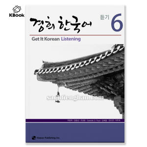 Combo Kyung Hee Listening 1->6 - 경희 한국어 듣기 1->6(Bản màu đẹp)