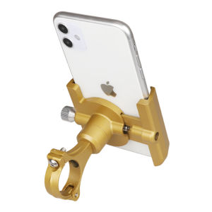 LONGGO Cellphone Holder for Bike Phone Holder Aluminum Alloy Adjustable MTB Bike Cellphone