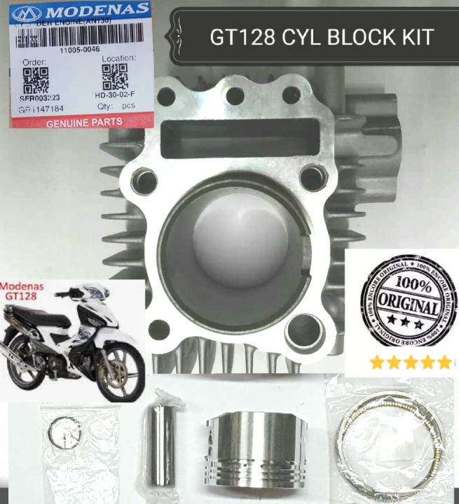 Modenas GT128 Cylinder Block Kit Ori 100 Lazada
