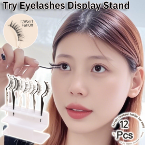 Try Eyelashes Display Stand False Eyelashes Grafting Try On Display Acrylic Lashes Display Rack