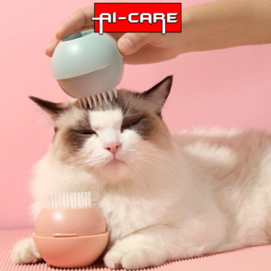 Cat Massager Comb Relaxation Automatic Grooming Tools Kneading Massage Soft Brush