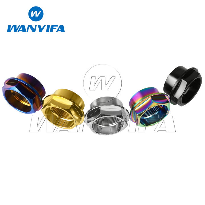 Wanyifa Titanium Nut M25 Pitch1.25mm Flange Hex Head Nut For Ducati ...