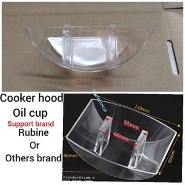 Rubine cooker hood oil cup Lazada