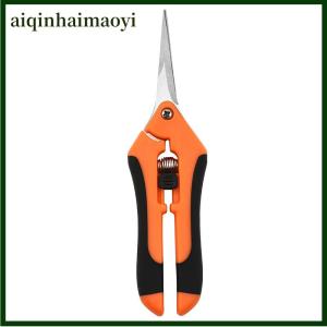 aiqinhaimaoyi Garden Stainless Steel Flower Scissors Pruning Fruit Pruning Grape Pruning Straight Head Gardening Scissors Pruning Flowers