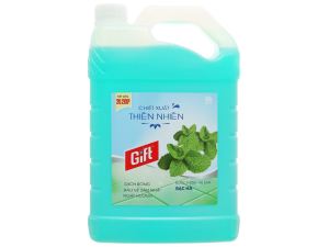 Gift Natural Mint Floor Cleaner 3.8kg - Hypoallergenic Anti-Bacterial Large Serve Canister
