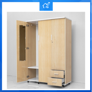 TỦ NHỰA QUẦN ÁO 3 CÁNH MỞ – KÍCH THƯỚC 1M2 x 1M8 x 45CM