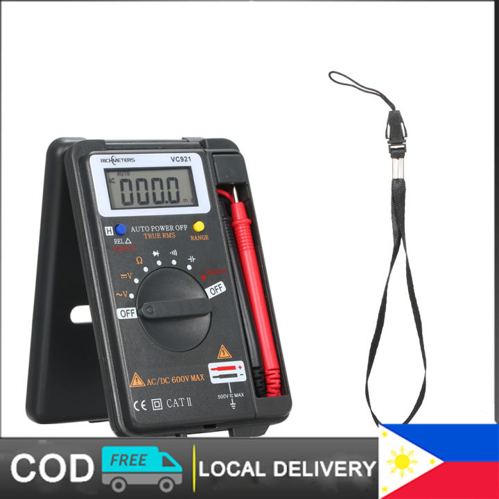 [Easytool&COD]4000 Counts Mini Digital Display Multimeter Portable AC ...