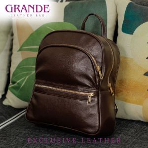 [VALQO] GRANDE Tas Ransel Wanita Kulit Sapi Tas Punggung Backpack Rangsel Wanita
