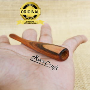 Pipa Cangklong R0k0k Kayu Gaharu ASLI Wangi Kalimantan Unik Etnik Antik Terbaik