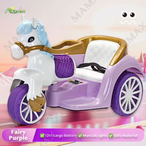 【SG Ready Stock】🎉NEW REALEASE🎉Super Cute Kids Electric Ride On Fairy Tale Carriage with Wheel Lights&Music&LED Lights★3 Colours Available✅Toddler/Children Cars Toy✅Princess Horse Carriage✅Christmas/Birthday Gift/Present Idea✅