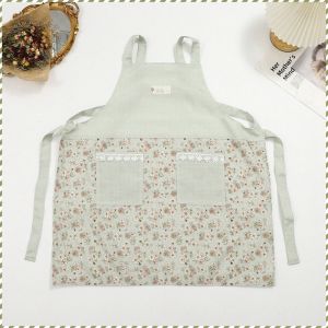 Skirt Pants Lightweight Milk Tea Shop Womens Clothing Flower Oil-proof Cute Waterproof