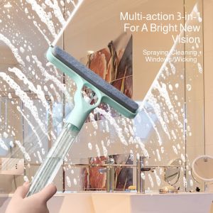 Glass Cleaning Brush Scratch Cleaning Scraper Scrape Waterproof Rubber Property Managers High Efficiency
