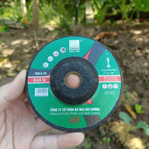 Đá Mài Sắt HẢI DƯƠNG 100x6mm - Đĩa Mài Phẳng Chuyên Dùng Cho Máy Mài Góc 1 Tấc