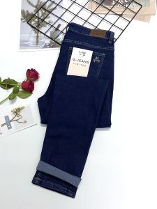 [FREESHIPMAX]Quần jean nữ lưng cao màu xám khói đen  Quần jean nữ lưng cao GOZ quần bò cạp cao trơn dài skinny jeans bigsize từ 40-100kg