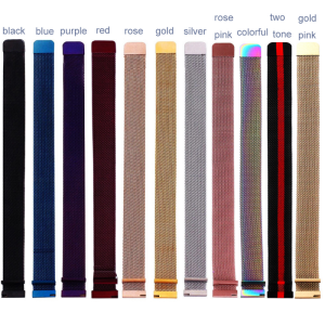 Milanese Magnet Watch band 10MM 12MM 14MM 16MM 18MM 20MM 22MM 24MM for AMAZFIT Watch GTR GTS Series For HUAWEI GT2 GT3 42MM 46MM