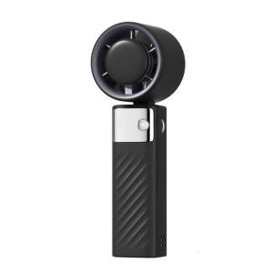 LED Display Cooling Fan Desktop Fan 3000mAh Convenient Small Desk Fan Table Fan ABS Texture Suitable for Camping