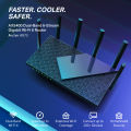 TP-Link Archer AX73 AX5400 Dual-Band Gigabit Wi-Fi 6 Router เราเตอร์ Wifi. 