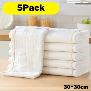 Practical Exquisite Reusable Kitchen Dish Towel Rainbow Oleophobic Dish Cloth No Lint Stick Easy to Clean Dish Towel