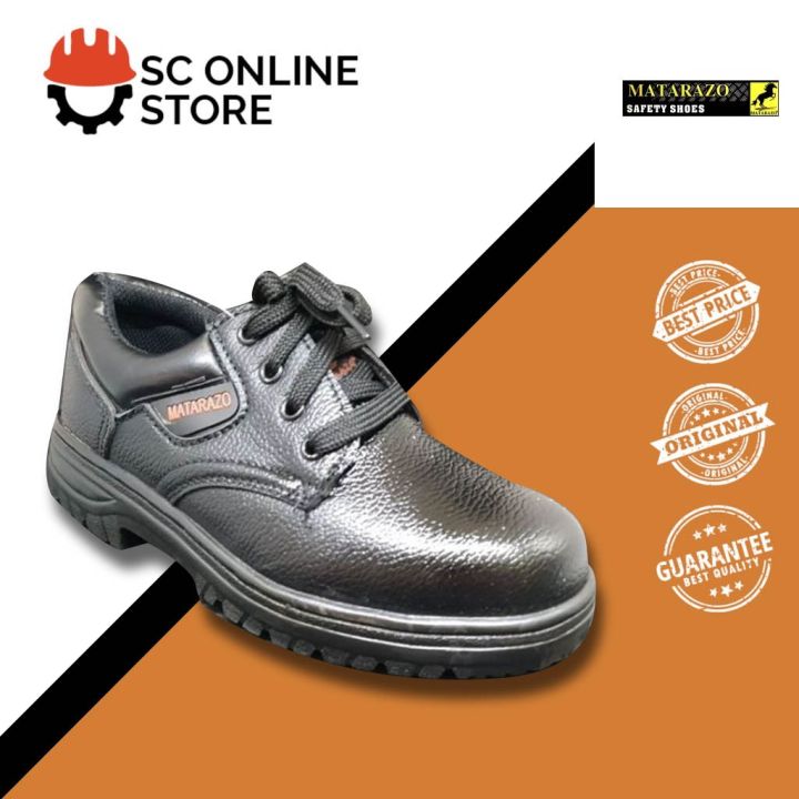Malaysia Stock Matarazo 4 inches lace up Safety Shoe Lazada