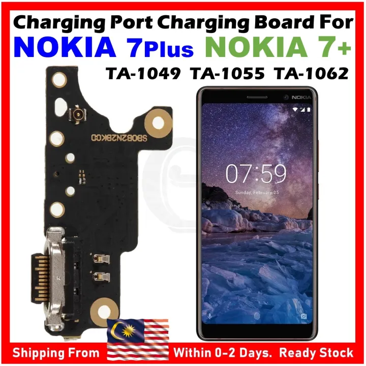 Carte De Port De Charge Pour Nokia 7 Plus - Pièce De Rechange Pour Remplacer L'originale