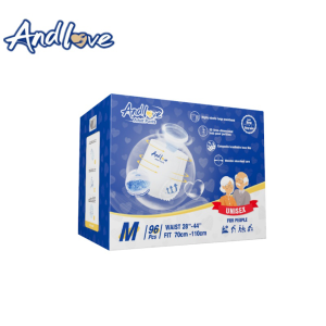 ANDLOVE Adult Diapers - Upgrades M96/L84 /XL72/XXL60 Adult Pull-Up Pants Leak-Proof