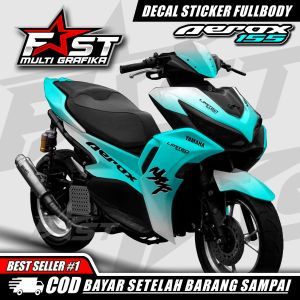 BISA COD Decal Sticker Aerox New Bunglon Variasi Fullbody All New Aerox 155 Connected - Dekal Stiker Aerox New Decal Stiker Motor Aerox Connected 155 ALL New 2021 2022 Dekal Variasi Aksesoris Sticker Full Body Bunglon Fullblok