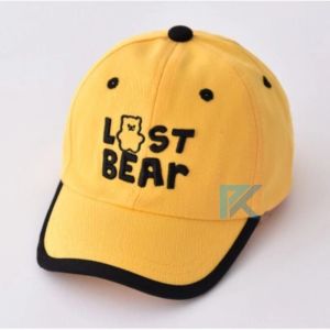 Topi Anak Laki laki Perempuan Bordir LAST BEAR Terbaru Model Bisbol 1-6 tahun