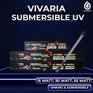 Vivaria UVC Sterlization Dengan lampu Phillips - LAMPU UV KOLAM/Akuarium - SINKING/Tenggelam