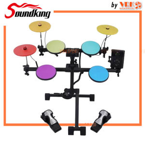 Soundking กลองไฟฟ้า รุ่น SD10R - พร้อมกระเป๋าล้อลากสำหรับเก็บ หูฟัง ไม้กลอง เก้าอี้ พรมกลอง Electric drum
