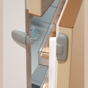 Home Cabinet Protector Child Lock Fridge Door Lock Freezer Lock Kids Baby Safety Home Protector Refrigerator Catch