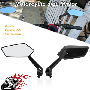 Side Mirror Motorcycle Universal Honda Side Mirrors Rearview with 8/10mm Bolt for most Motorcycle aerox side side mirror side mirror