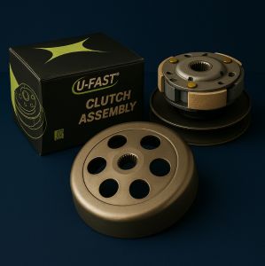 HIGH QUALITY U-FAST CLUTCH ASSEMBLY / CLUTCH ASSY FOR MIO / BEAT/ CKICK/ SKYDRIVCE/ NMAX / AEROX / PCX MOTORCYLE