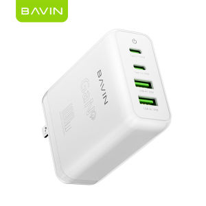 BAVIN PC927 Super Fast Charging 100W Charger Adapter 4 Output for Type-C Port & USB Port Supports Charging for Laptops and phone