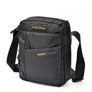 TINYAT Mens Shoulder Bag Cross Body Casual Messenger Bag Canvas Satchel for Wallet Purse Mobile Phone Keys