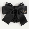 Fashion Ribbon Plaid Hairgrips Crochet Bun Net Nurse's Bow Spring Clips Office Lady Bow Tie Hair Accessories. 