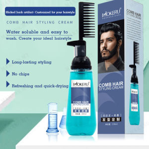 Gel water with comb moisturizing and styling for big back hair hair wax hair styling tools