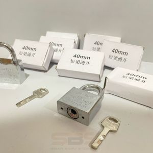 Gembok Putih Rumah Anti Rust Anti Maling Anti Cut- Gembok pintu 30mm 40mm 50mm 60mm