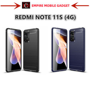REDMI NOTE 11 4G / REDMI NOTE 11S 4G / REDMI NOTE 12S Carbon Fiber Soft TPU Silicon Back Case