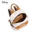 Disney's official authentic strawberry bear series coated canvas printed old flower PVC backpack mini women's wear. 