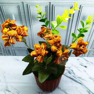 Artificial Aster Flower - Bunga Aster Hias DIY Pot Estetik | Handmade Rapi & Stok Terbatas