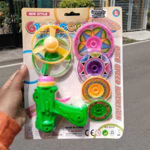 Mainan Anak Gasing 0878 7 Gyroscope Super Power Gangsing 2 In 1 High Speed Rotation | Mainan Anak Gasing Stacking Spinning Top Murah Terbaru Bahan Dari Plastik Berkualitas