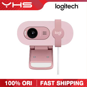 LOGITECH BRIO 100 Webcam with Full HD 1080P 30 fps Built-in Mic Privacy Shutter & 1.5m Cable Length