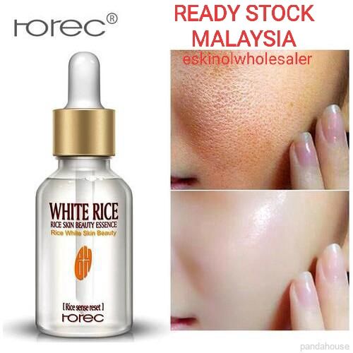 Whitening Protein Serum Rorec White Rice Brightening Shrink Serum Lazada